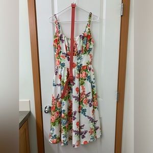 Vixen by Micheline Pitt Ingenue in White Vintage Floral